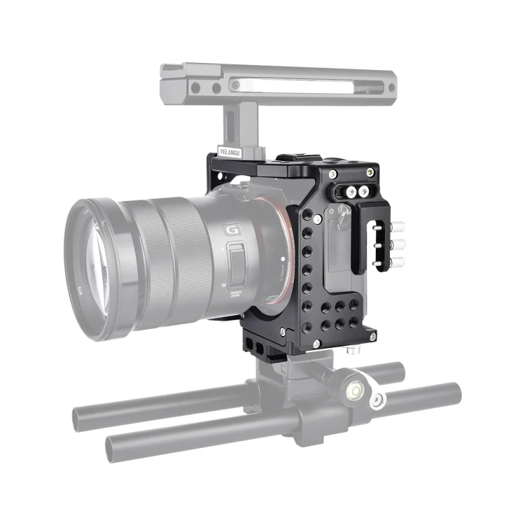 YELANGU CA7 YLG0908A-A01 Video Camera Cage Stabilizer for Sony A7K / A72 / A73 / A7S2 / A7R3 / A7R2 / A7X