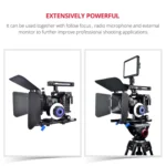 YELANGU CA7 YLG0908A-A01 Video Camera Cage Stabilizer for Sony A7K / A72 / A73 / A7S2 / A7R3 / A7R2 / A7X - Image 11