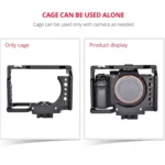 YELANGU CA7 YLG0908A-A01 Video Camera Cage Stabilizer for Sony A7K / A72 / A73 / A7S2 / A7R3 / A7R2 / A7X - Image 12