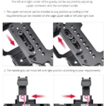 YELANGU C8 YLG0910 Handle Video Camera Cage Stabilizer - Image 9
