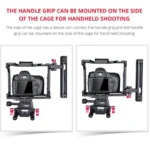 YELANGU C8 YLG0910 Handle Video Camera Cage Stabilizer - Image 10