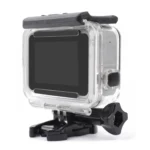 For GoPro HERO7 White /Silver Skeleton Housing Side Hollow Protective Case with Buckle Basic Mount & Screw - Image 3