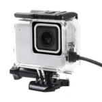 For GoPro HERO7 White /Silver Skeleton Housing Side Hollow Protective Case with Buckle Basic Mount & Screw - Image 4