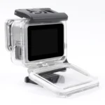 For GoPro HERO7 White /Silver Skeleton Housing Side Hollow Protective Case with Buckle Basic Mount & Screw - Image 5