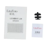 Litu Foto  L28 Pocket 228 LEDs Professional Vlogging Photography Video & Photo Studio Light for Canon / Nikon DSLR Cameras - Image 9