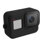 Silicone Protective Case Cover with Wrist Strap for GoPro HERO8 Black - Image 2
