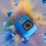 Silicone Protective Case Cover with Wrist Strap for GoPro HERO8 Black - Image 4
