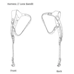 Quick Release Anti-Slip Shoulder Leather Harness Camera Strap with Metal Hook for SLR / DSLR Cameras (Left Shoulder) - Image 6