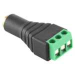 3.5mm Female Plug 3 Pin Terminal Block Stereo Audio Connector - Image 2