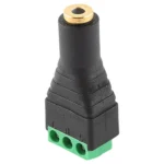 3.5mm Female Plug 3 Pin Terminal Block Stereo Audio Connector - Image 4