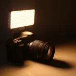 LED011S Pocket 180 LEDs Professional Vlogging Photography Video & Photo Studio Light with OLED Display & Cold Shoe Adapter Mount for Canon / Nikon DSLR Cameras - Image 11