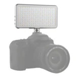 LED011S Pocket 180 LEDs Professional Vlogging Photography Video & Photo Studio Light with OLED Display & Cold Shoe Adapter Mount for Canon / Nikon DSLR Cameras - Image 5