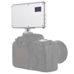 LED011S Pocket 180 LEDs Professional Vlogging Photography Video & Photo Studio Light with OLED Display & Cold Shoe Adapter Mount for Canon / Nikon DSLR Cameras - Image 6