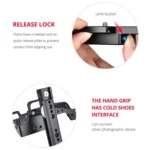 YELANGU C9-A YLG0911A Handle Video Camera Cage Stabilizer for DJI BMPCC 4K - Image 14