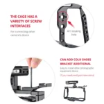 YELANGU C9-A YLG0911A Handle Video Camera Cage Stabilizer for DJI BMPCC 4K - Image 15