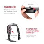 YELANGU C9 YLG0911A-A Video Camera Cage Stabilizer for DJI BMPCC 4K - Image 13