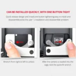 YELANGU C9 YLG0911A-A Video Camera Cage Stabilizer for DJI BMPCC 4K - Image 8