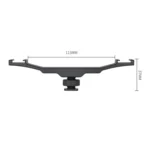 YELANGU YLG0702A Dual Cold Hot Shoe Mount Adapter Aluminum Alloy Extension Bracket - Image 3