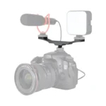 YELANGU YLG0702A Dual Cold Hot Shoe Mount Adapter Aluminum Alloy Extension Bracket - Image 9