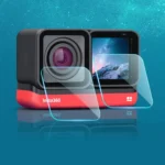 Lens + LCD Display Tempered Glass Film for Insta 360 One R 4K