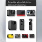 6cm Connecting Rod Fixed Motorcycle Mount Holder for GoPro, Insta360, DJI and Other Action Cameras - Image 6