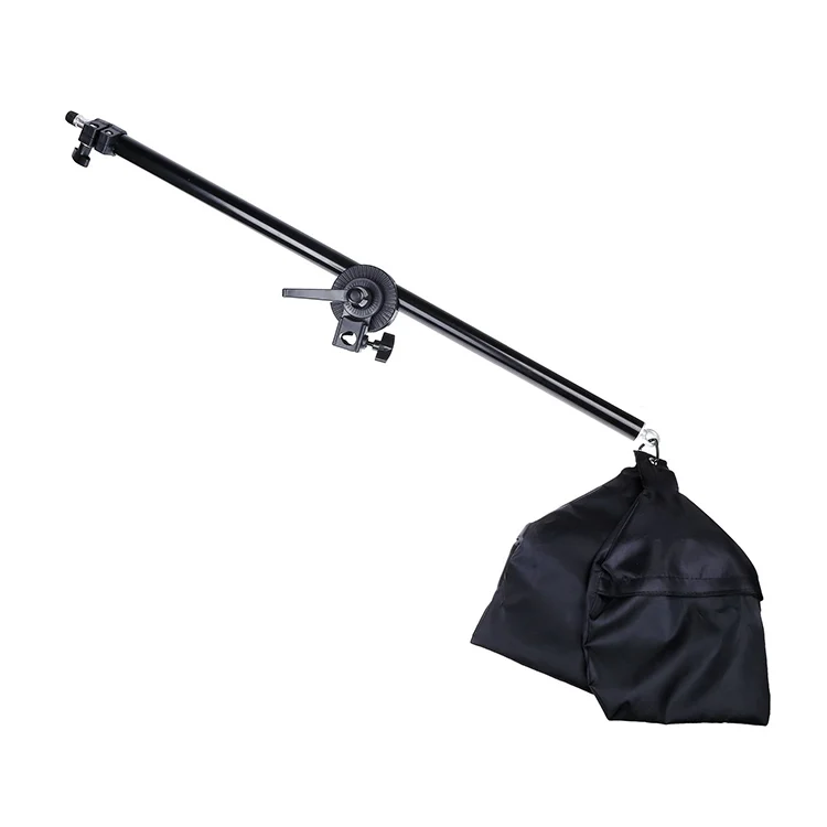 DCA0991_1.webp 50x70cm Single Light Softbox + 2m Photography Lighting Tripod Mount Stand + Arm Jib Crossbar Bracket Studio Flash Light Set - Image 2