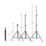 50x70cm Single Light Softbox + 2m Photography Lighting Tripod Mount Stand + Arm Jib Crossbar Bracket Studio Flash Light Set - Image 4