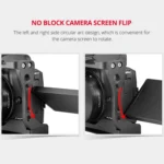 YELANGU C14 YLG0714A Video Camera Cage Stabilizer with Handle for Canon EOS M50 - Image 12