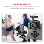 YELANGU C14 YLG0714A Video Camera Cage Stabilizer with Handle for Canon EOS M50 - Image 14