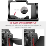 YELANGU C14-A YLG0714A-A Video Camera Cage Stabilizer for Canon EOS M50 - Image 11