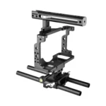YELANGU C15 YLG0711A Video Camera Cage Stabilizer with Handle & Rail Rod for Nikon Z6 / Z7 - Image 3