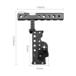YELANGU C17 YLG0913A Video Camera Cage Stabilizer with Handle for Sony A6600 - Image 7