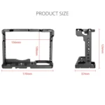 YELANGU C18 YLG0915A-A Video Camera Cage Stabilizer for Panasonic Lumix DC-S1H / DC-S1 / DC-S1R - Image 14