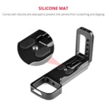 YELANGU YLG0715A 1/4 inch Vertical Shoot Quick Release L Plate Bracket Base Holder for Sony A6300 / A6000 / A6100 / A6400 / A6500 - Image 11