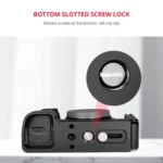 YELANGU YLG0715A 1/4 inch Vertical Shoot Quick Release L Plate Bracket Base Holder for Sony A6300 / A6000 / A6100 / A6400 / A6500 - Image 13