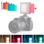 YELANGU Portable 49 LEDs Phone Photography Fill Light with 6 Color Filters
