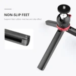 YELANGU T1 YLG1202A Pocket Mini Metal Desktop Tripod Mount with 360 Degree Ball Head for DSLR & Digital Cameras - Image 11