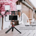 YELANGU T1 YLG1202A Pocket Mini Metal Desktop Tripod Mount with 360 Degree Ball Head for DSLR & Digital Cameras - Image 6