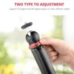 YELANGU T1 YLG1202A Pocket Mini Metal Desktop Tripod Mount with 360 Degree Ball Head for DSLR & Digital Cameras - Image 9