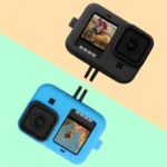 For GoPro HERO10 Black / HERO9 Black Silicone Protective Case Cover with Wrist Strap & Lens Cover - Image 5