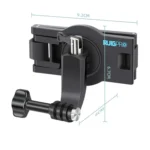 RUIGPRO 360 Degree Rotating Quick Release Strap Mount Shoulder Backpack Mount for GoPro, Insta360, DJI and Other Action Cameras - Image 2