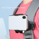 RUIGPRO 360 Degree Rotating Quick Release Strap Mount Shoulder Backpack Mount for GoPro, Insta360, DJI and Other Action Cameras - Image 11