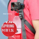 RUIGPRO 360 Degree Rotating Quick Release Strap Mount Shoulder Backpack Mount for GoPro, Insta360, DJI and Other Action Cameras - Image 10