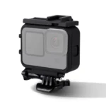 For GoPro HERO10 Black / HERO9 Black Plastic Frame Mount Protective Case with Base Buckle & Long Screw - Image 2