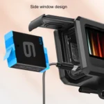 For GoPro HERO10 Black / HERO9 Black ABS Plastic Border Frame Mount Protective Case with Buckle Basic Mount & Screw - Image 4
