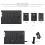 FEELWORLD FW703 1920x1200 7 inch IPS Screen HDMI 4K SDI Broadcast Camera Field Monitor - Image 15