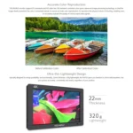 FEELWORLD FW703 1920x1200 7 inch IPS Screen HDMI 4K SDI Broadcast Camera Field Monitor - Image 10