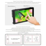 FEELWORLD LUT6 1920x1080 2600 nits 6 inch IPS Screen HDMI 4K Touch Control Camera Field Monitor - Image 14
