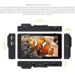FEELWORLD LUT6 1920x1080 2600 nits 6 inch IPS Screen HDMI 4K Touch Control Camera Field Monitor - Image 8