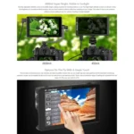 FEELWORLD LUT6 1920x1080 2600 nits 6 inch IPS Screen HDMI 4K Touch Control Camera Field Monitor - Image 10